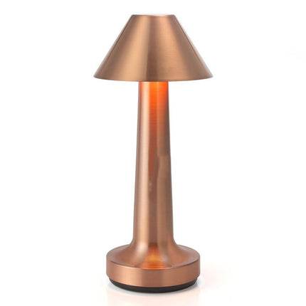 JB-TD001 LED Touch Table Lamp Cafe Restaurant Decoration Night Light, Specification: US Plug(Red Copper)-garmade.com