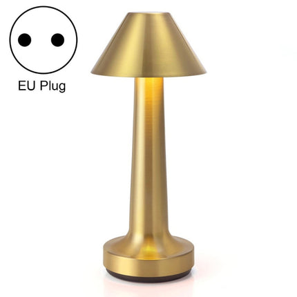 JB-TD001 LED Touch Table Lamp Cafe Restaurant Decoration Night Light, Specification: EU Plug(Golden)-garmade.com