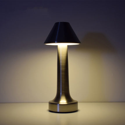 JB-TD001 LED Touch Table Lamp Cafe Restaurant Decoration Night Light, Specification: UK Plug(Golden)-garmade.com