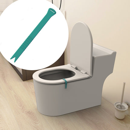 5 PCS TG01 Silicone Streamer Toilet Seat Cover Lifter(Lake Green)-garmade.com