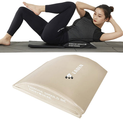 Eaden Yoga Mat Household Non-Slip Sit-Up Mat Sports Fitness Mat(Khaki Grey)-garmade.com