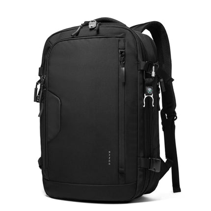 BANGE BG-22039 Men Large-Capacity Shoulders Backpack Business Anti-theft Waterproof Handbag(Black)-garmade.com