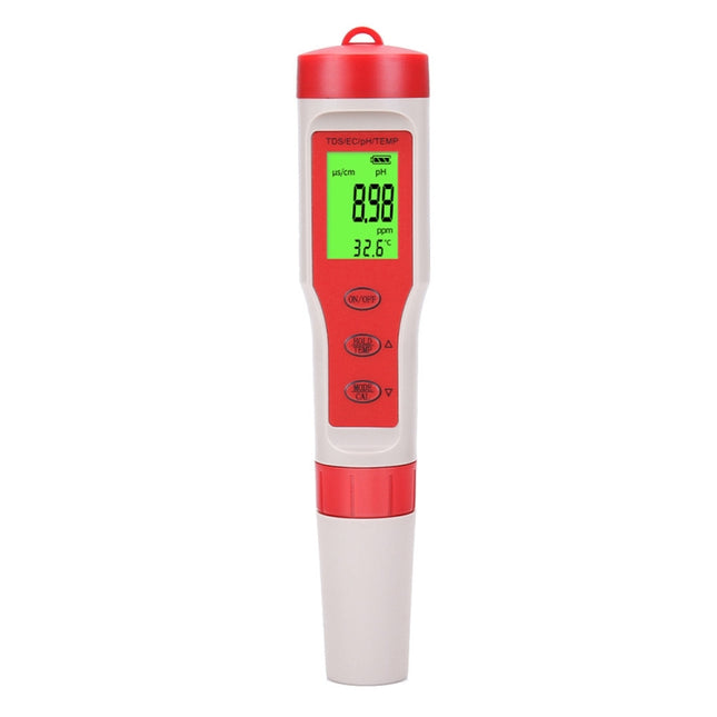 4-in-1 Portable PH/TDS/EC/TEMP Test Pen Multi-Function Water Quality Tester-garmade.com