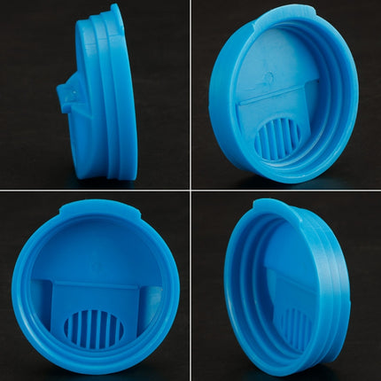 3 PCS Universal Leak-Proof Cover For Cans Push-Type Splash-Proof Cover(Blue)-garmade.com