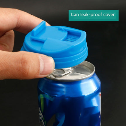 3 PCS Universal Leak-Proof Cover For Cans Push-Type Splash-Proof Cover(Yellow)-garmade.com