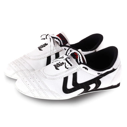 Weirui Taekwondo Shoes Men And Women Tendon Sole Training Shoes, Random Style Delivery, Size: 26(White)-garmade.com