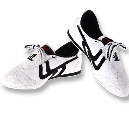 Weirui Taekwondo Shoes Men And Women Tendon Sole Training Shoes, Random Style Delivery, Size: 26(White)-garmade.com