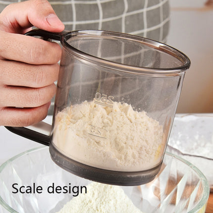 Convenient Hand-Held Flour Sieve Icing Sugar Sieve Baking Tool(Brown)-garmade.com