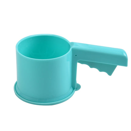 2 PCS Convenient Hand-Held Semi-Automatic Four Sieve Baking Tool(Blue)-garmade.com