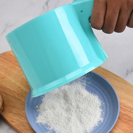 2 PCS Convenient Hand-Held Semi-Automatic Four Sieve Baking Tool(Pink)-garmade.com