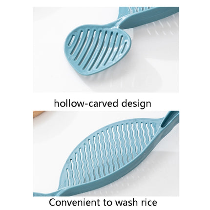 10 PCS Multifunctional Draining Rice Cleaning Device Kitchen Hollow Rice Washing Rice Block(Gray)-garmade.com
