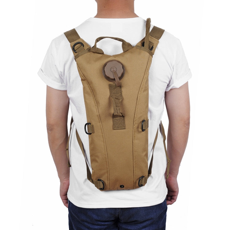 Water Bag Hydration Backpack Outdoor Camping Nylon Camel Water Bladder Bag For Cycling(BLACK)-garmade.com