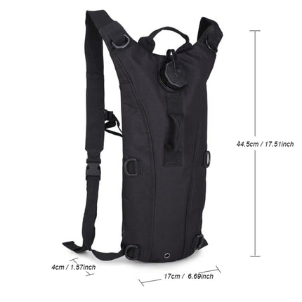 Water Bag Hydration Backpack Outdoor Camping Nylon Camel Water Bladder Bag For Cycling(CP camouflage)-garmade.com