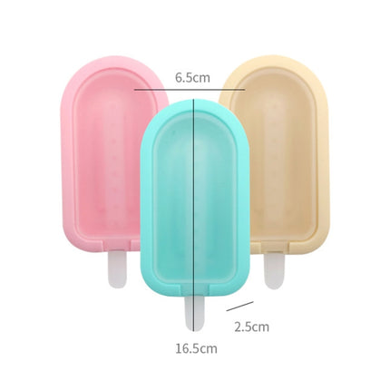 3 in 1 Summer Silicone Popsicle Mold Ice Cream Mold DIY Mold Set(Square)-garmade.com