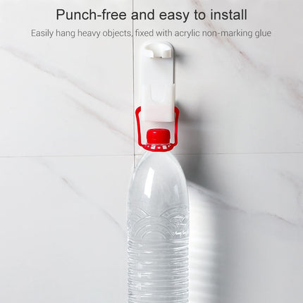 5 PCS Electric Toothbrush Holder Free Perforation Wall-Mounted Dental Storage Rack(Grey)-garmade.com