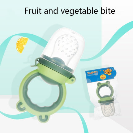 3 PCS Baby Fruit And Vegetable Food Supplement Food Fruit Bite Bag(M Pink)-garmade.com