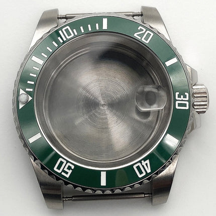 A097 For Rolex 2813/8215/2836 Movement Watch Stainless Steel Case For Rolex 2813/8215/2836 Movement(Green )-garmade.com