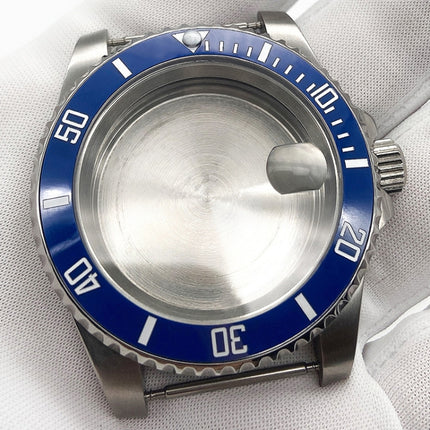 A097 For Rolex 2813/8215/2836 Movement Watch Stainless Steel Case For Rolex 2813/8215/2836 Movement(Blue)-garmade.com