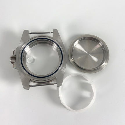 A097 For Rolex 2813/8215/2836 Movement Watch Stainless Steel Case For Rolex 2813/8215/2836 Movement(Black)-garmade.com