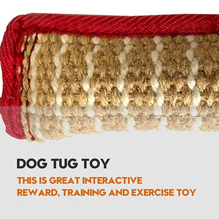 Dog Training Hemp Bite Stick Dog Bite Stick Dog Training Supplies(A4)-garmade.com