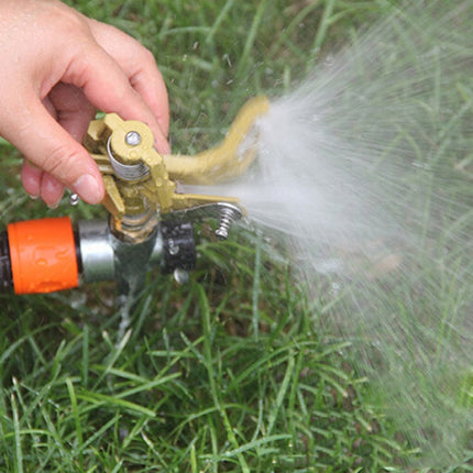 Rotating Lawn Sprinklers Zinc Alloy Gardens Agricultural Rocker Sprinklers-garmade.com