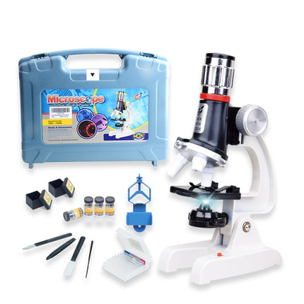 2171 Child STEM Science And Education Puzzle 1200 Ballic Biomedi Toy Student Experimental Equipment(Alloy microscope)-garmade.com