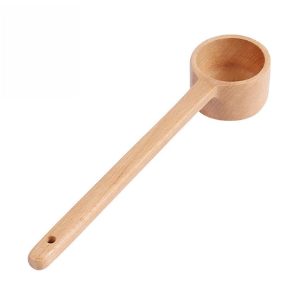 Long-Handled Wooden Spoon Seasoning Spoon Dessert Coffee Milk Tea Spoon Large-garmade.com