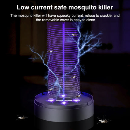 USB Photocatalyst Mosquito Killer Electrical Shock Two-In-One Mosquito Killer White (Electric Shock)-garmade.com