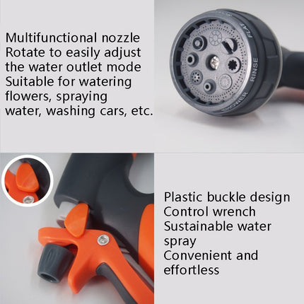 Plastic Household Flower Garden Watering Sprinkler, With Rubber Quick Connector+Universal Connector-garmade.com