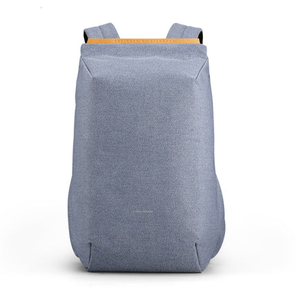 KINGSONS KS3207W Student Shoulders Bag Computer Backpack with External USB Port(Gray)-garmade.com