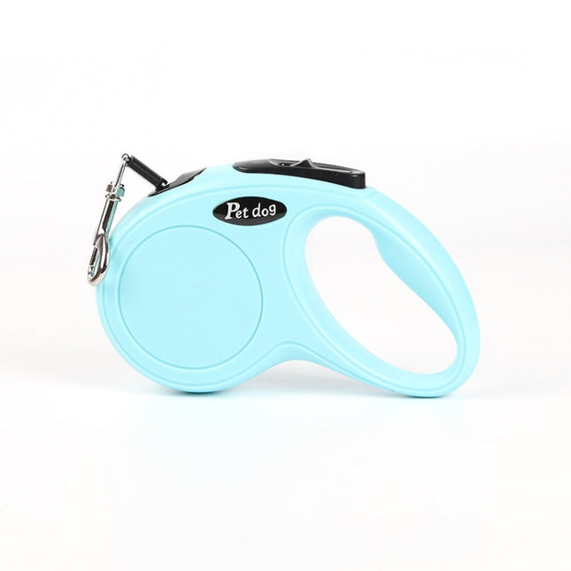 Pet Leash Automatic Retractable Dog Leash 3m(Light Blue)-garmade.com