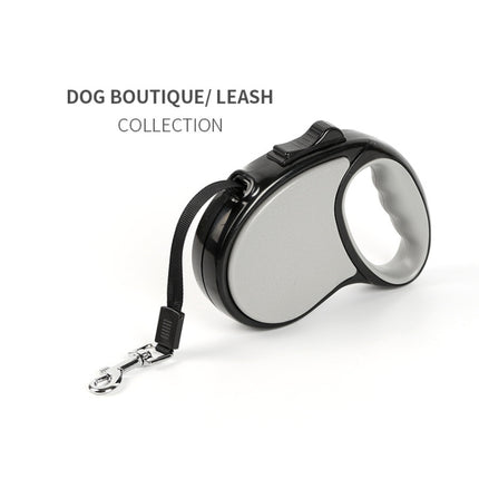 Traction Rope Automatic Retractable Tractor Portable Dog Leash Small 3m(Light Blue)-garmade.com