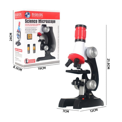 Early Education Biological Science 1200X Microscope Science And Education Toy Set For Children S-garmade.com
