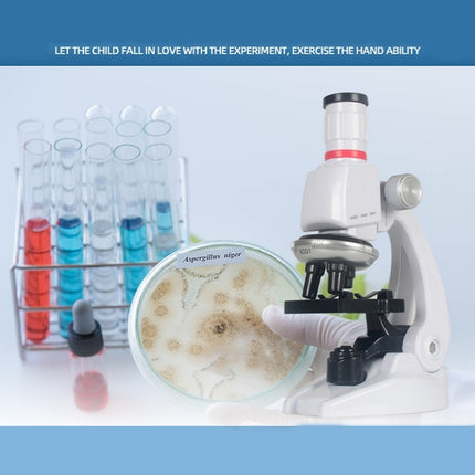 Early Education Biological Science 1200X Microscope Science And Education Toy Set For Children L-garmade.com