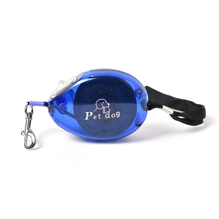 Dog Leash Automatic Retractable Seat Belt, Size: 2.5m(Blue)-garmade.com