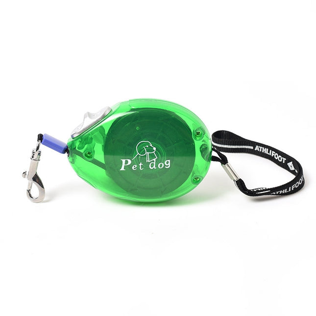 Dog Leash Automatic Retractable Seat Belt, Size: 2.5m(Green)-garmade.com