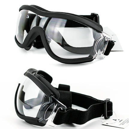Pet Goggles Dog Transparent Glasses Waterproof Windproof Snow Goggles Dog Glasses(Transparent)-garmade.com