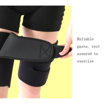 Adhesive Thigh Protector Sports and Fitness Leg Protector, Specification: M（55 x 19cm）-garmade.com