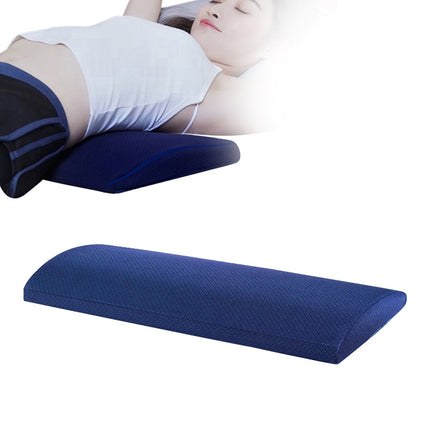Lumbar Support Cushion Pregnant Women Sleep Lumbar Pillow, Colour: 3D Blue-garmade.com