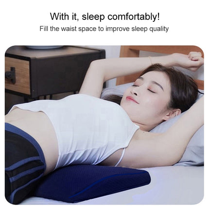 Lumbar Support Cushion Pregnant Women Sleep Lumbar Pillow, Colour: 3D Gray-garmade.com