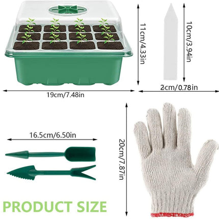 11 PCS / Set Gardening Plant Seedling Cultivation Tools-garmade.com