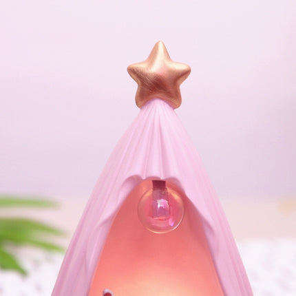 B82880 Room Decoration Atmosphere Night Light Bedside Lamp Ornaments, Colour: Small Purple-garmade.com