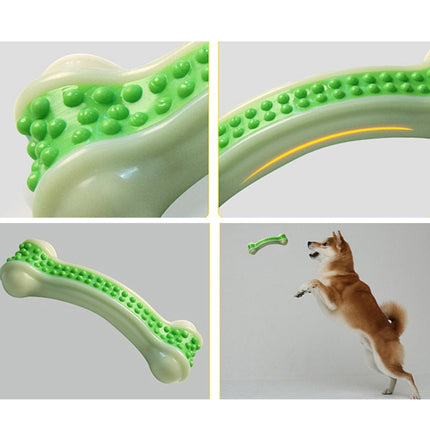 Pet Toy Molar Stick Pet Nylon Meat Flavor Dog Toy Bones, Specification: Medium-garmade.com