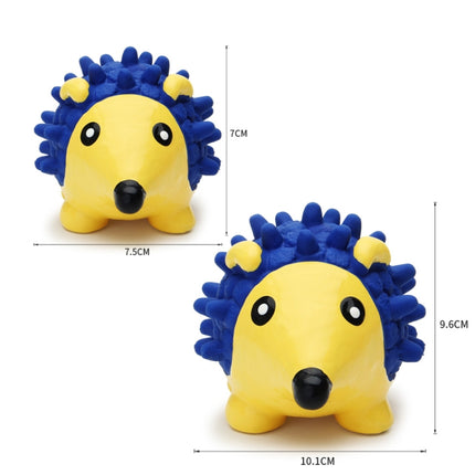 Wear-Resistant Bite Pet Toy Latex Sounding Dog Toy, Specification: Large Hedgehog-garmade.com