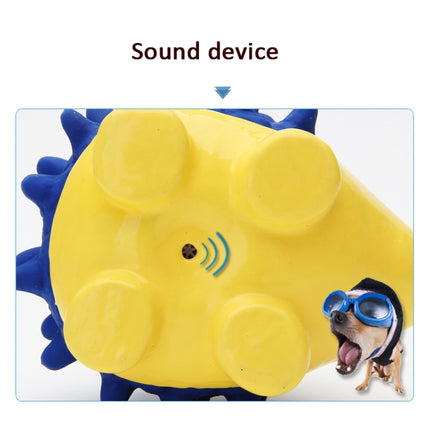 Wear-Resistant Bite Pet Toy Latex Sounding Dog Toy, Specification: Large Hedgehog-garmade.com