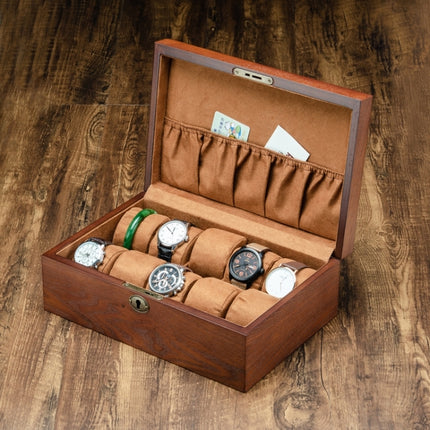 10 Epitope Wooden Watch Box Jewelry Watch Collection Display Storage Box-garmade.com