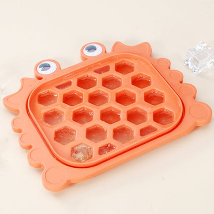 2 PCS Children Cartoon Silicone Ice Tray Homemade Ice Cream Mold, Specification: Crab-garmade.com