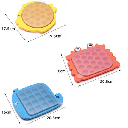 2 PCS Children Cartoon Silicone Ice Tray Homemade Ice Cream Mold, Specification: Crab-garmade.com