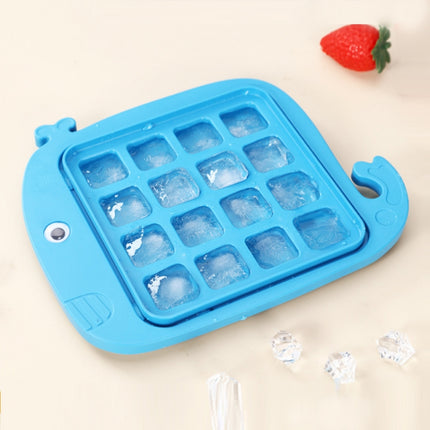 2 PCS Children Cartoon Silicone Ice Tray Homemade Ice Cream Mold, Specification: Whale-garmade.com