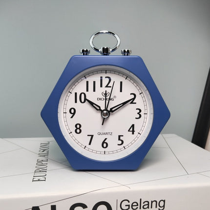 2 PCS OS005 Students Mute Alarm Clock Children Bedroom Bed Night Light Alarm Clock(Blue)-garmade.com